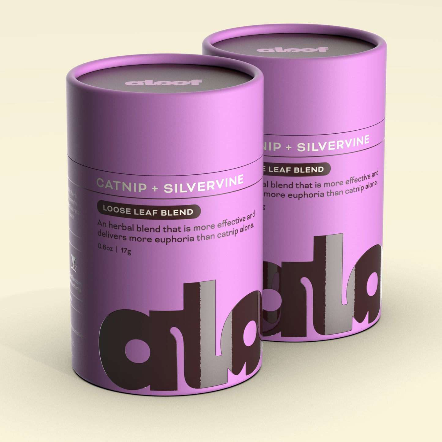 Herbal Treat for Cats: Catnip + Silvervine Loose Leaf Blend