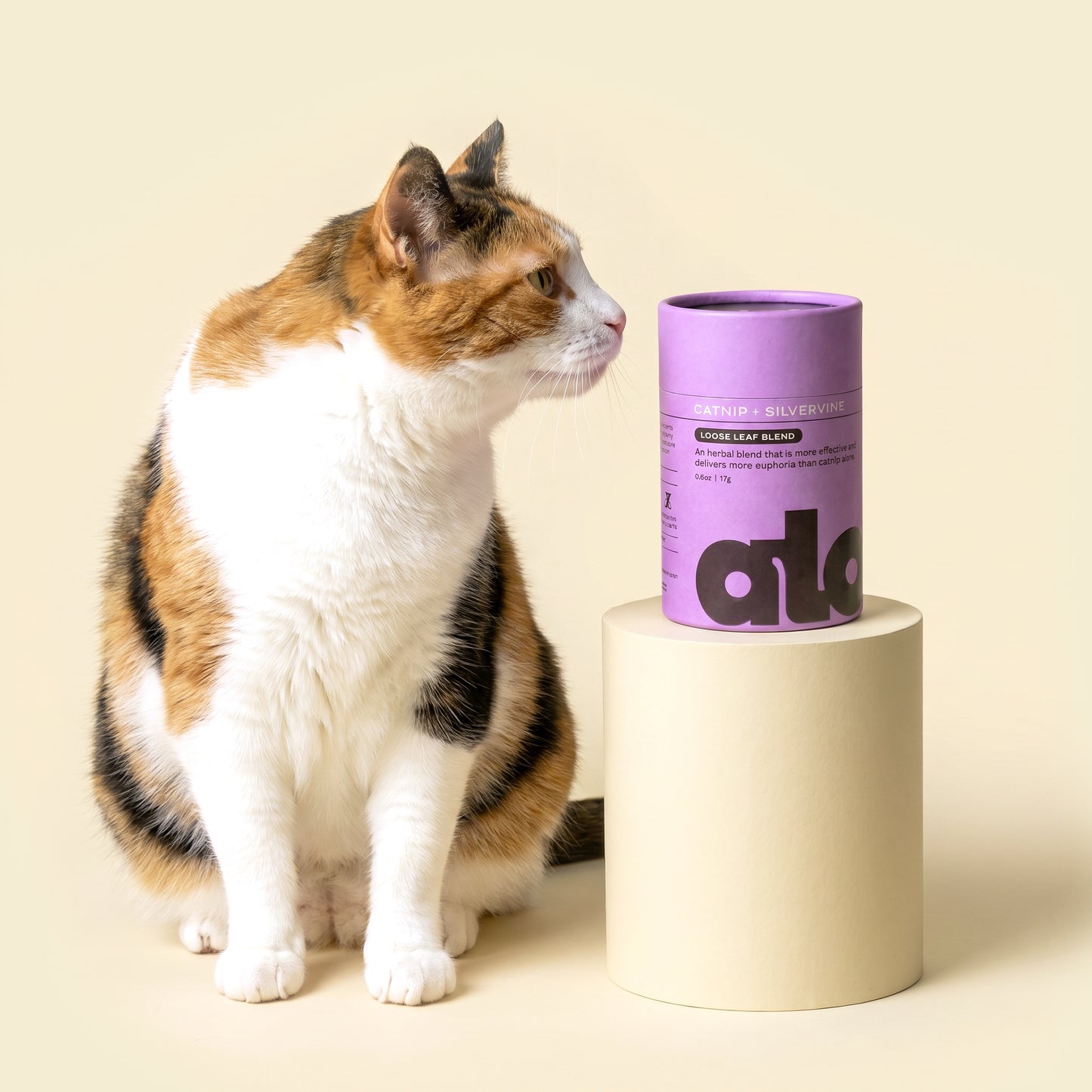 Herbal Treat for Cats: Catnip + Silvervine Loose Leaf Blend