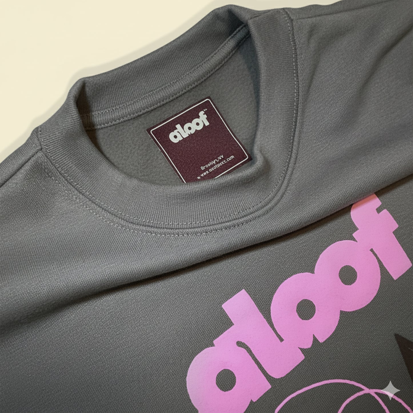 Trouble Cat Heavyweight Crewneck Sweatshirt