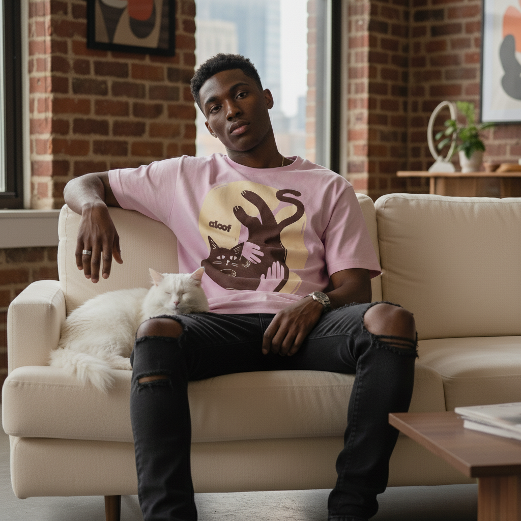 Tumbling Cat T-Shirt