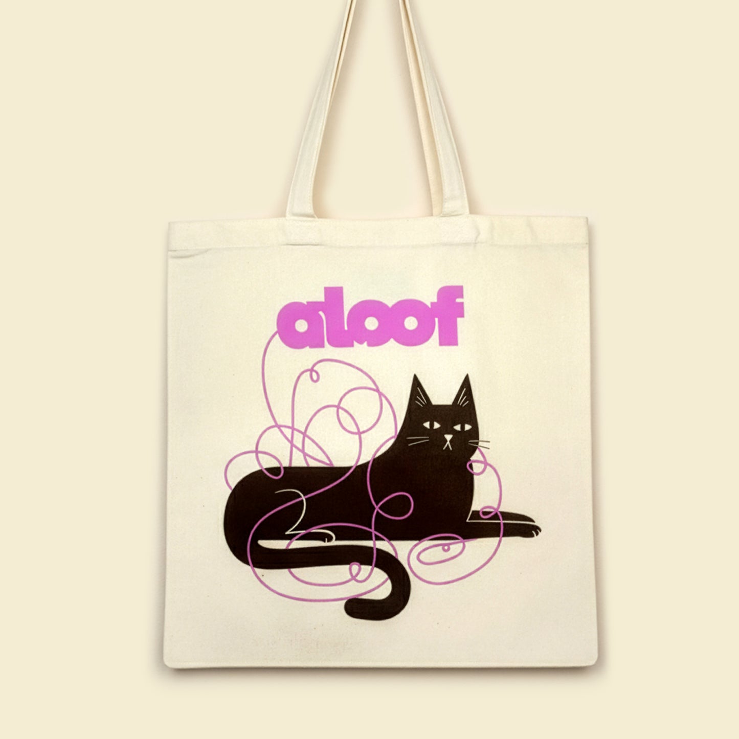Trouble Cat Lightweight Tote