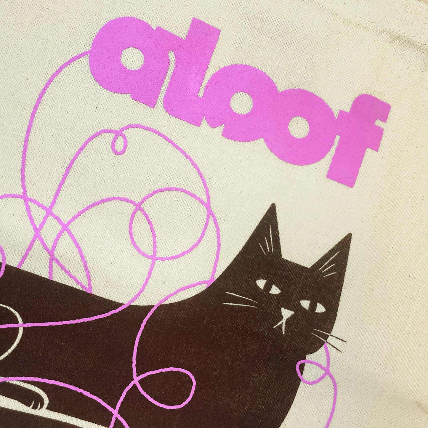 Trouble Cat Lightweight Tote