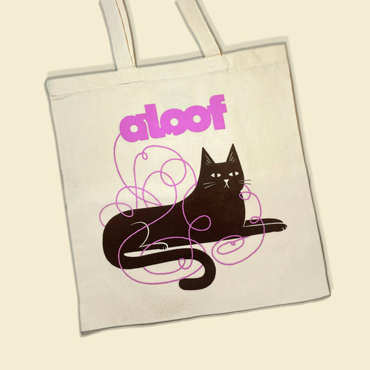 Trouble Cat Lightweight Tote